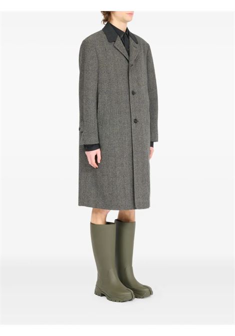 wool coat man anthracite MAISON MARGIELA | S50AA0159 M35485001F